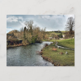 De Wye bij Bakewell Briefkaart