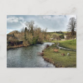 De Wye bij Bakewell Briefkaart (Voorkant)