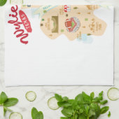 De Wylie Texas Towel Theedoek (Gevouwen)