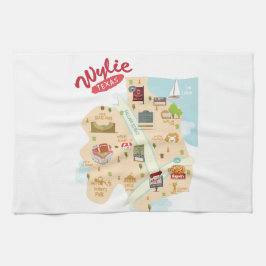 De Wylie Texas Towel Theedoek