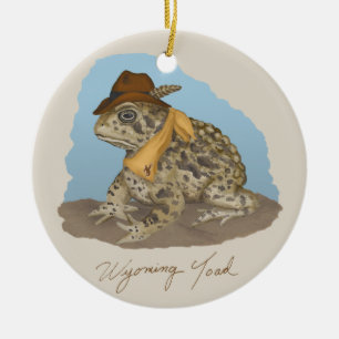 De Wyoming Toad Ornament