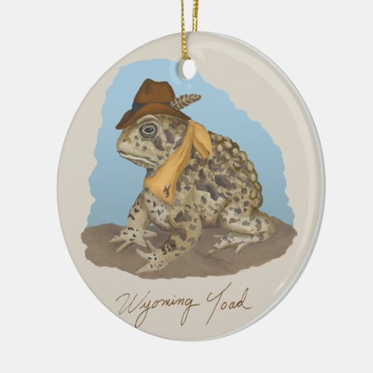 De Wyoming Toad Ornament (Links)