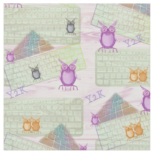 De Y2K-computerdatum 2000 Stof (Close Up)