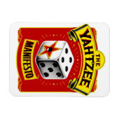 De Yahtzee Manifesto Magnet Magneet (Horizontaal)