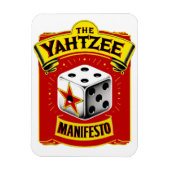 De Yahtzee Manifesto Magnet Magneet (Verticaal)