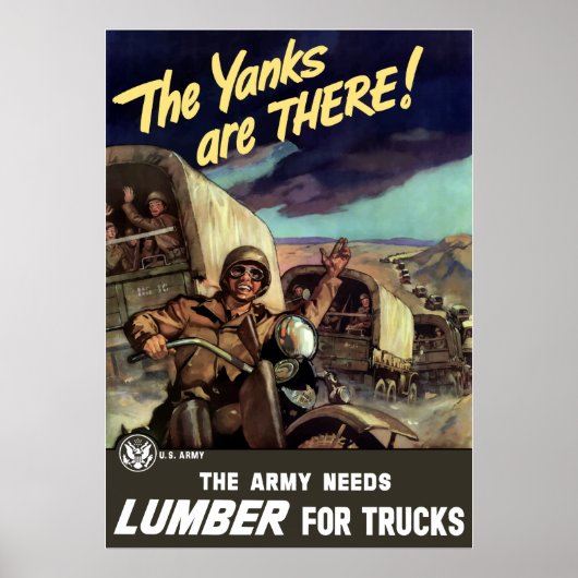 De Yanks zijn er! Poster (Voorkant)