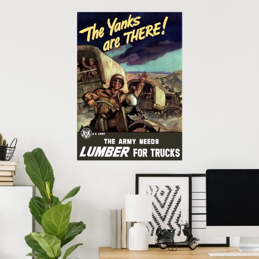 De Yanks zijn er! Poster (Thuiskantoor)