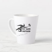 De Yass methode gesigneerd latte cup Latte Mok (Linkerhoek)