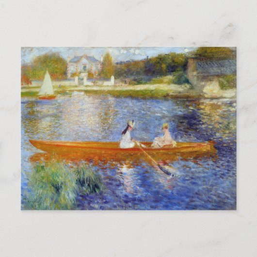 De Yawl van Pierre-Auguste Renoir Briefkaart (Voorkant)