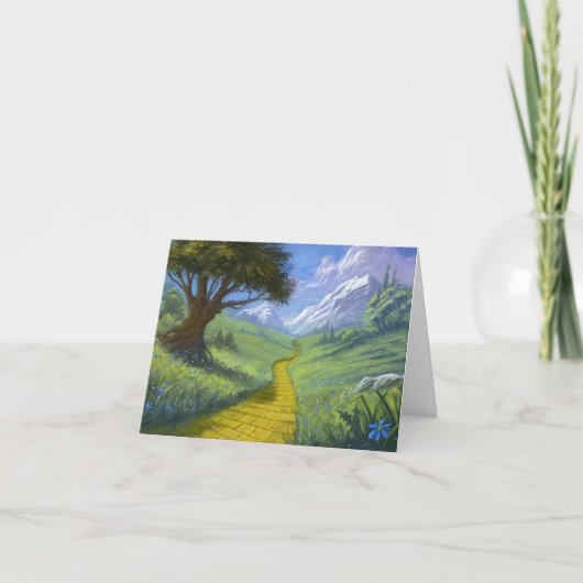 De Yellow Brick Road Kaart (Voorkant)