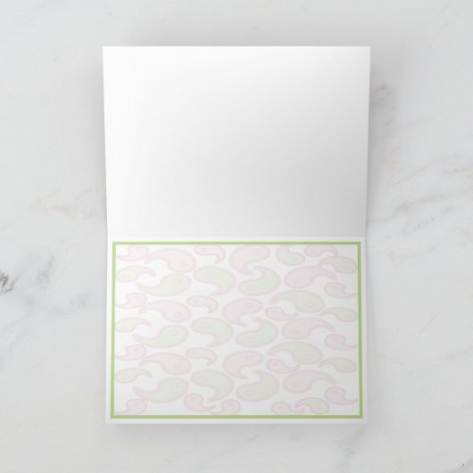 De yoga spreekt Baby: Het Lege Wenskaart van het Kaart (Binnen)