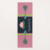 De Yoga Vos - Zie Terug - Yoga Mat (Achterkant)