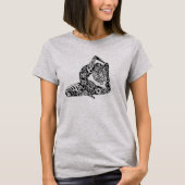 De "Yoga Vrouw" T-shirt (Voorkant)