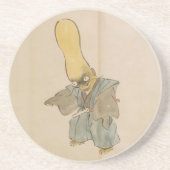 De Yokai Swordsman Zandsteen Onderzetter (Voorkant)