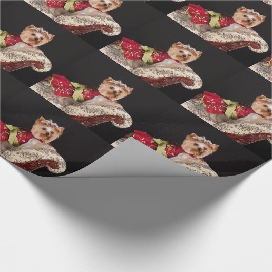 De Yorkie Queen Cadeaupapier (Hoek)