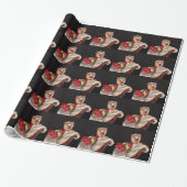 De Yorkie Queen Cadeaupapier (Uitgerold)