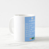 De Yorkshire Motto Mok, geweldig cadeauidee! Koffiemok (Voorkant links)