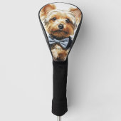 De Yorkshire Terrier Dog 001 - Odessa Leyendecker Golfheadcover (Voorkant)
