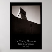 de Young Museum San Francisco Poster (Voorkant)