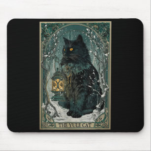 De Yule Kat Tarotkaart Kerstmis Muismat