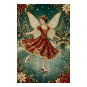 De Yuletide-ijsfee Perfect Poster