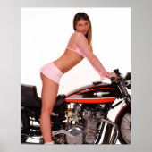 De Z1 met model Cassie van "het ding" Poster (Voorkant)