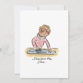 De zaag verscherpen kaart (Voorkant)