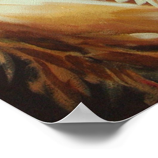 De zaagschil poster (Hoek)