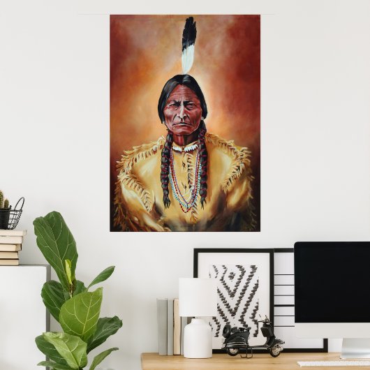 De zaagschil poster (Thuiskantoor)