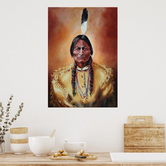 De zaagschil poster (Keuken)