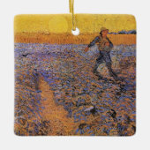 De Zaaiende door Vincent van Gogh Keramisch Ornament (Voorkant)