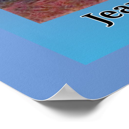 De Zaaier 1850 poster (Hoek)