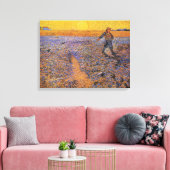 De Zaaier door Vincent van Gogh Canvas Afdruk (Insitu (Woonkamer))