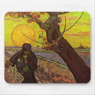 De Zaaier door Vincent van Gogh Muismat