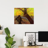 De Zaaier door Vincent van Gogh Poster (Thuiskantoor)
