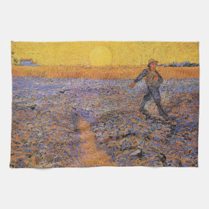 De Zaaier door Vincent van Gogh Theedoek