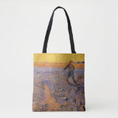 De Zaaier door Vincent van Gogh Tote Bag (Voorkant)