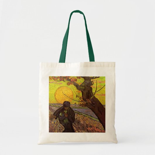 De zaaier door Vincent van Gogh Tote Bag (Voorkant)