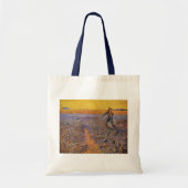 De Zaaier door Vincent van Gogh Tote Bag (Voorkant)