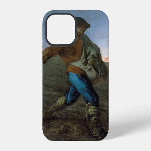 De zaaier, Jean-Francois Millet iPhone Hoesje (Achterkant)