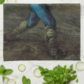 De zaaier, Jean-Francois Millet Theedoek (Gevouwen)
