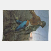 De zaaier, Jean-Francois Millet Theedoek (Horizontaal)
