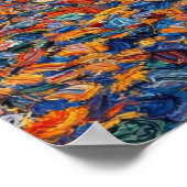 De zaaier van Vincent van Gogh Poster (Hoek)