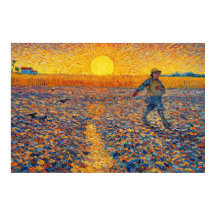 De zaaier van Vincent van Gogh