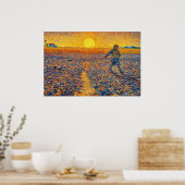 De zaaier van Vincent van Gogh Poster (Keuken)
