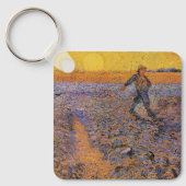 De Zaaier van Vincent van Gogh Sleutelhanger (Voorkant)