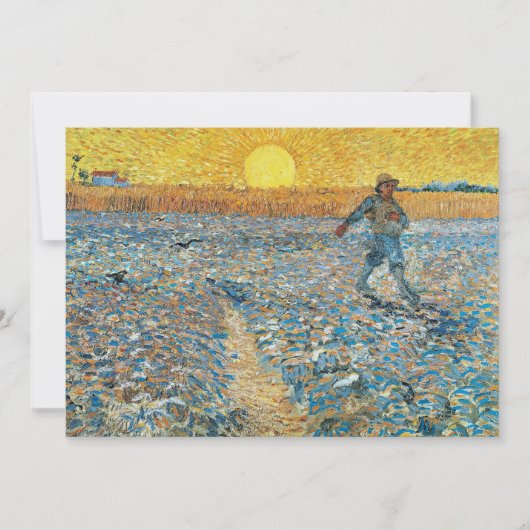 De zaaier | Vincent van Gogh (Voorkant)