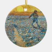 De zaaier | Vincent van Gogh Keramisch Ornament (Voorkant)