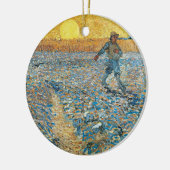 De zaaier | Vincent van Gogh Keramisch Ornament (Links)
