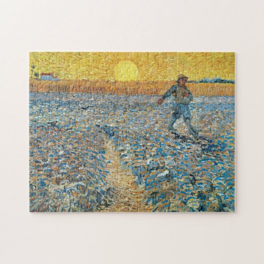 De zaaier | Vincent van Gogh Legpuzzel (Horizontaal)